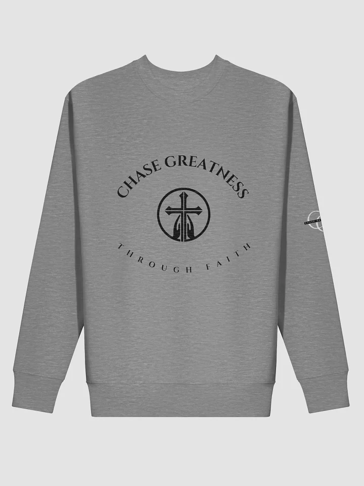 CG Faith Crew Neck Sweatshirt (Black) product image (15)