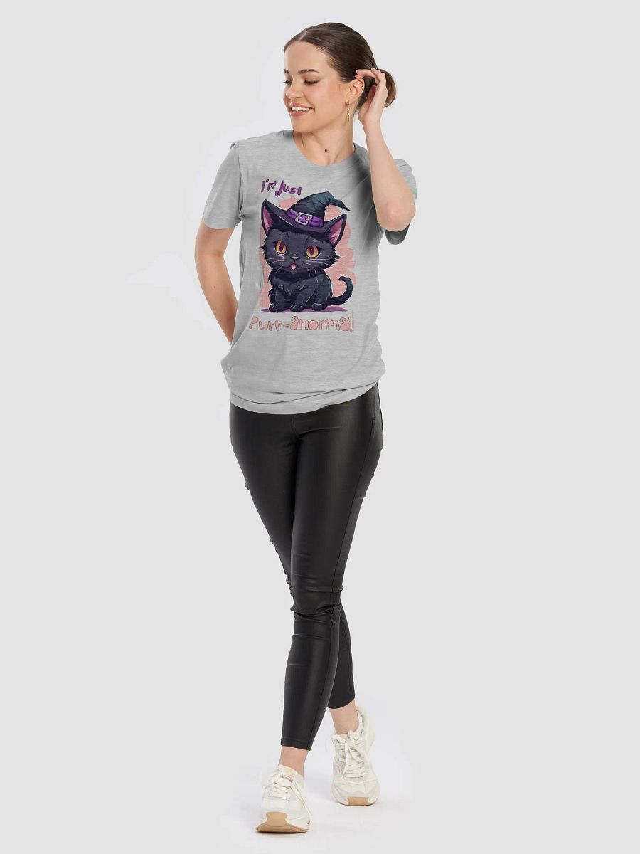 “I’m just Purr-anormal!” t-shirt, Halloween theme, Halloween spirit product image (10)