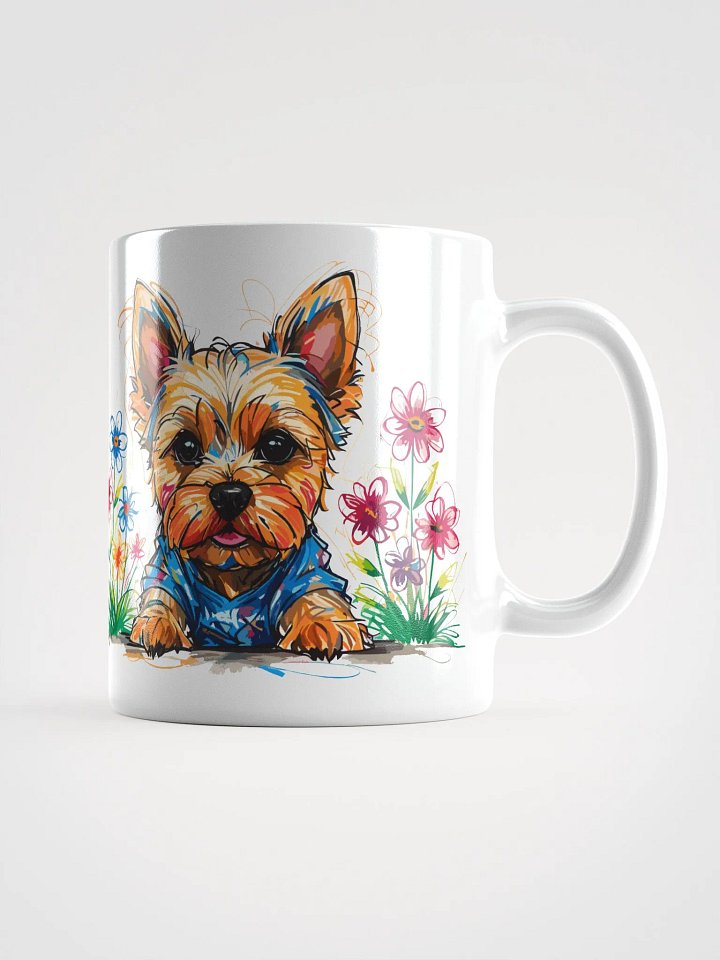 Scribbles Yorkshire Terrier 8 , Mug product image (1)