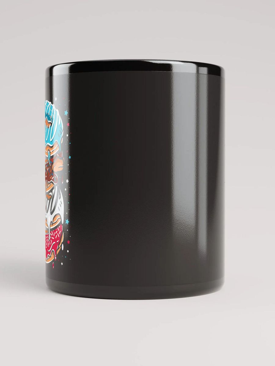 Stack of multi-colored donuts Mug product image (10)