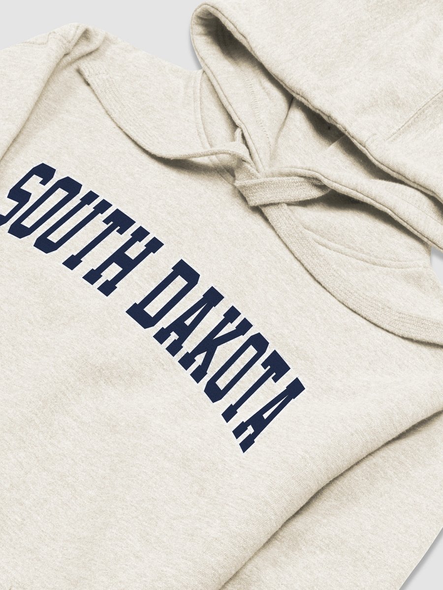 South Dakota Vintage Varsity Unisex Premium Hoodie product image (2)