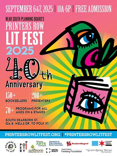Join us table 179 The Tales of Old 10am to 6pm. #bookworm #bookmark #books #litfestchicago2025 #litfest2025 @printersrowfest