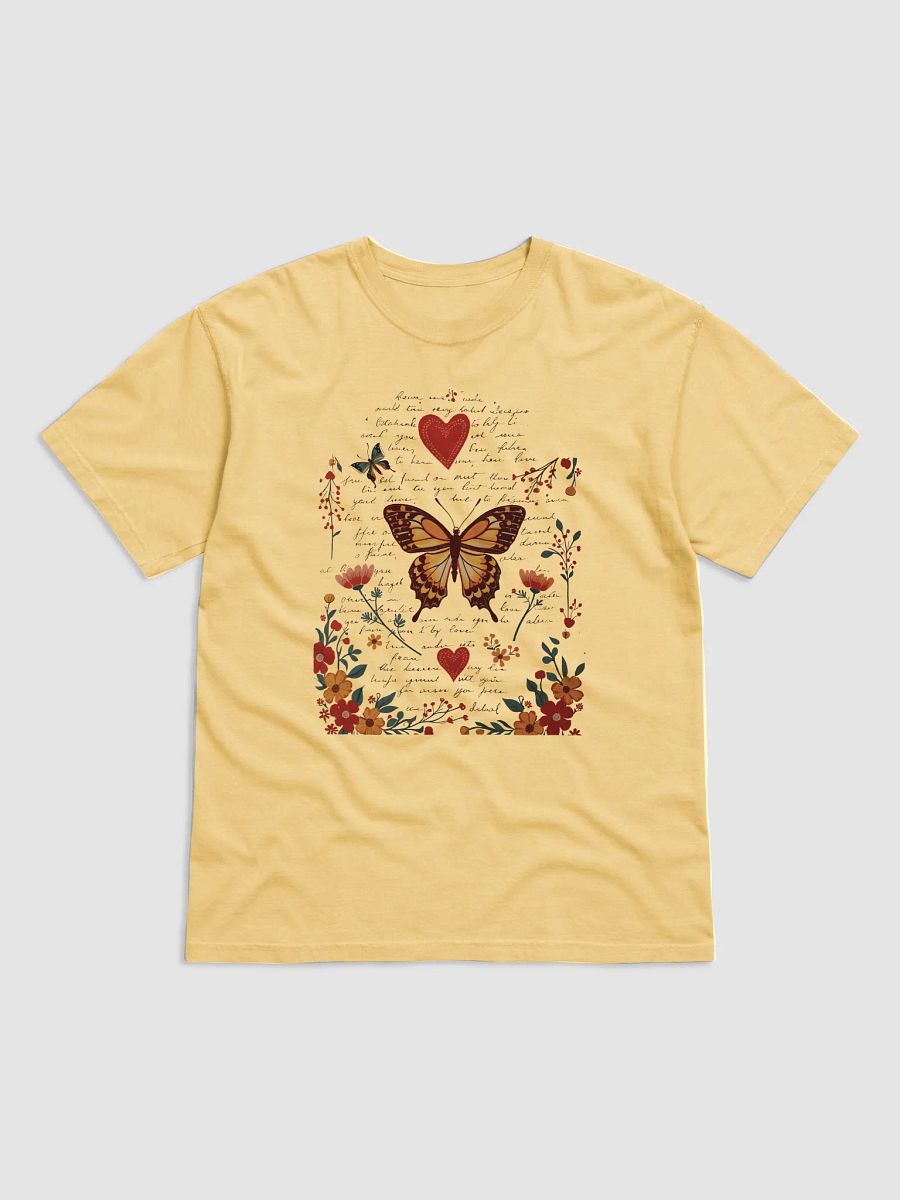 Vintage Boho Butterfly & Floral T-Shirt product image (5)