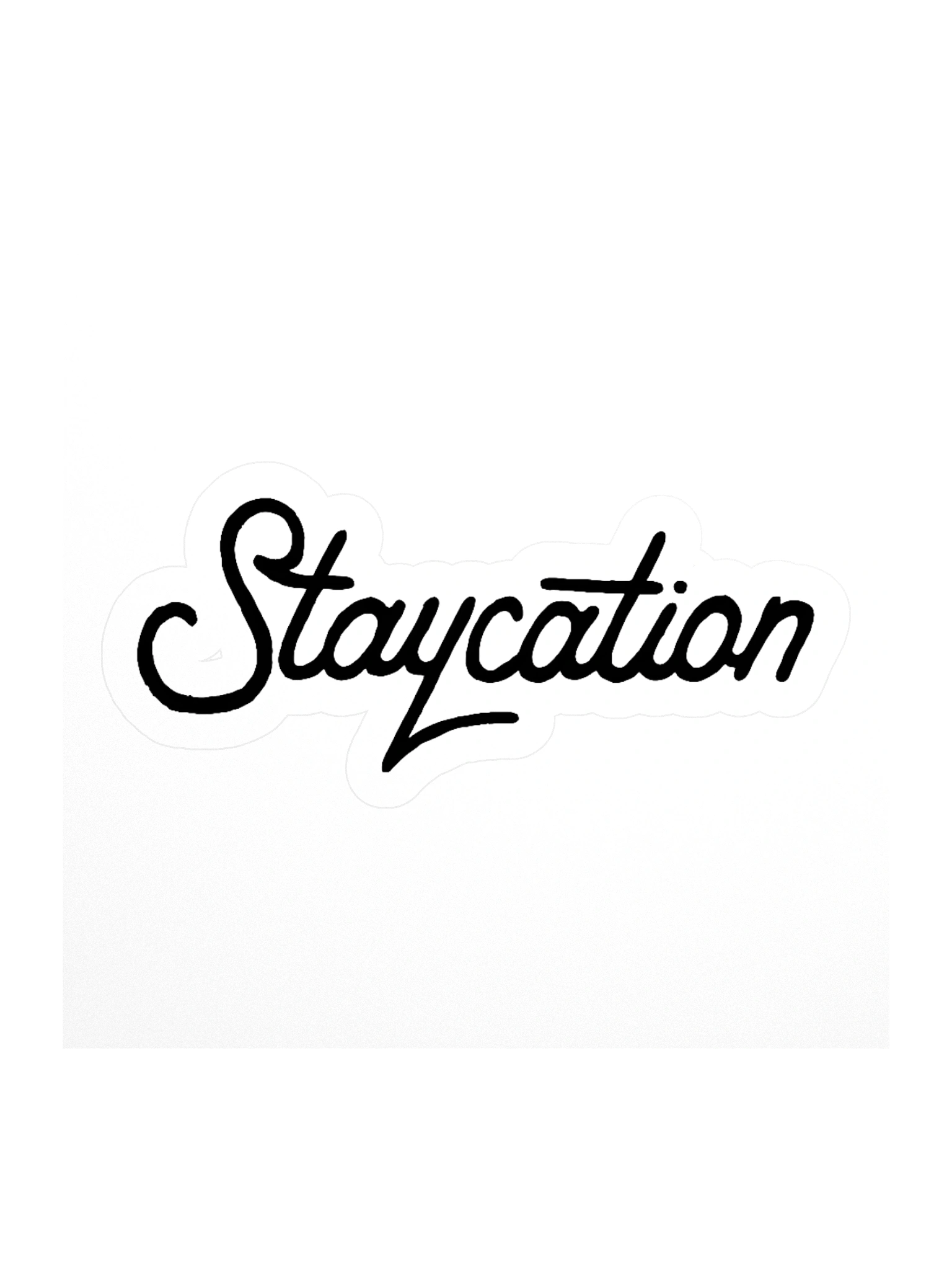Staycation Sticker product image (1)