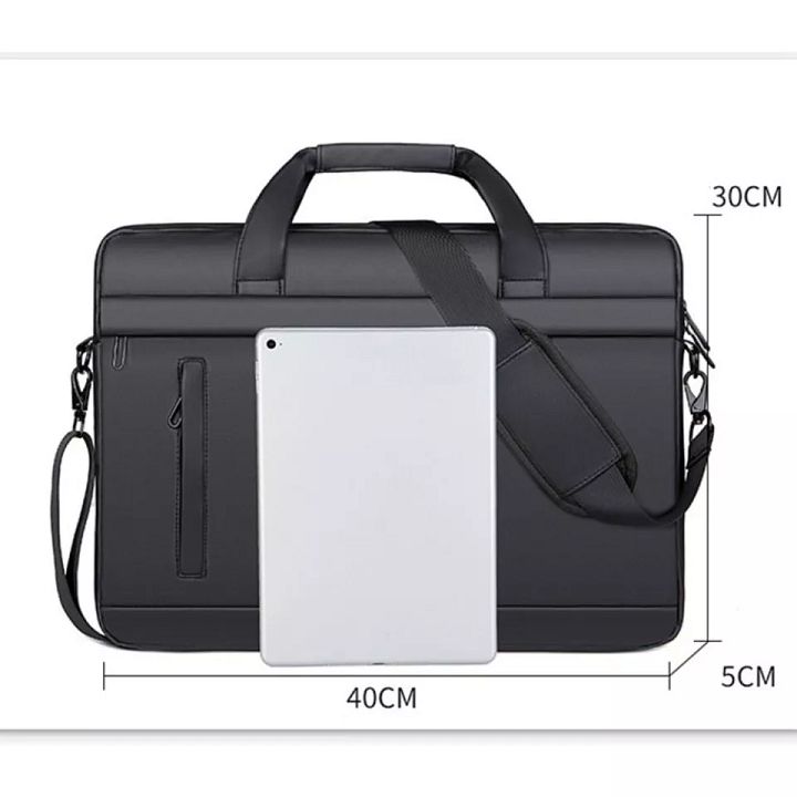 Leather Laptop Bag Business Office Handbag New Briefcase Bag Men product image (2)