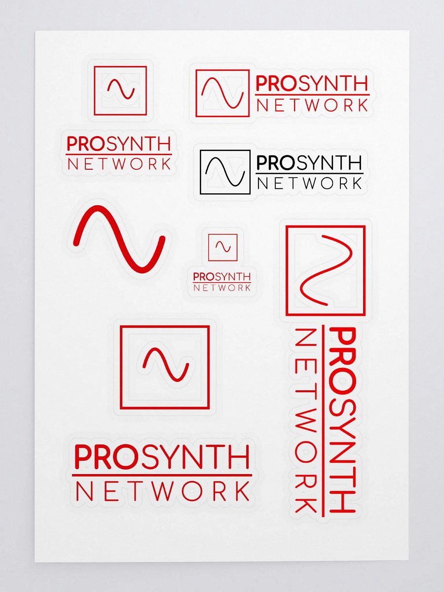 Pro Synth Network Sticker Sheet product image (3)