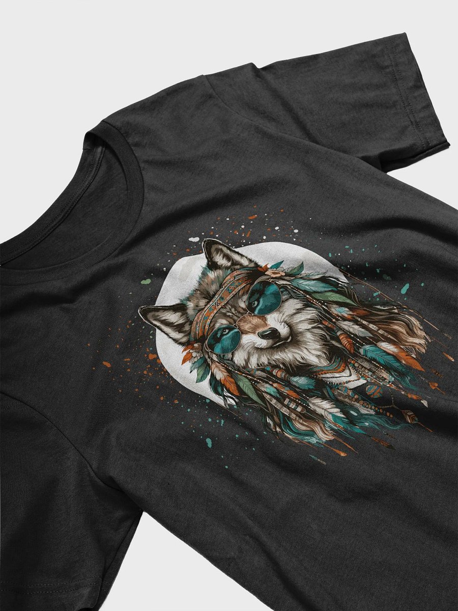 Mystic Moonlit Wolf - TShirt product image (4)