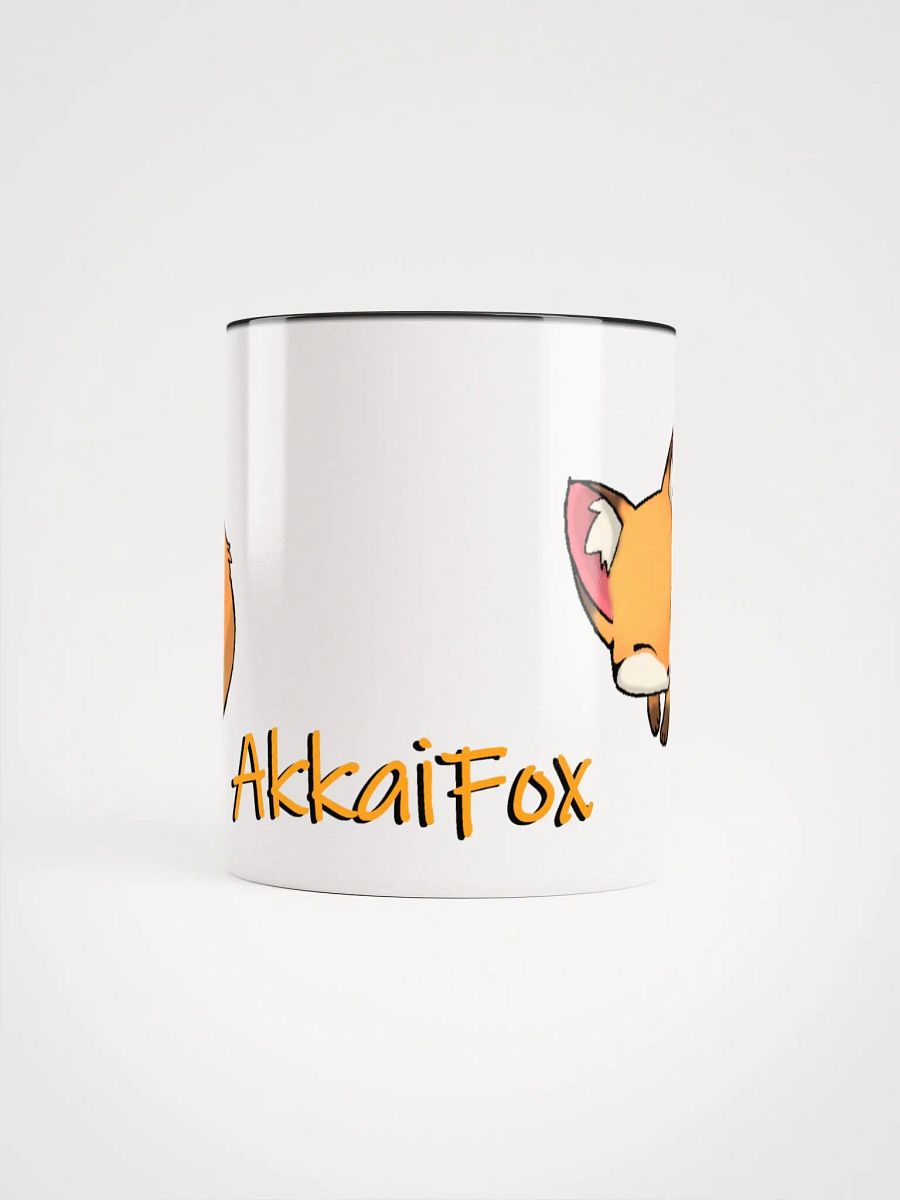 Sleepy Fox Ceramic Mug with Color Inside product image (5)