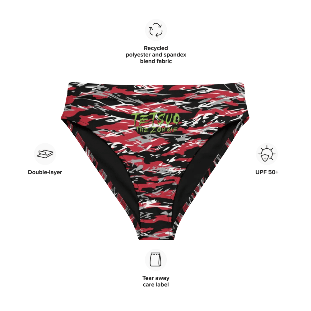 Blood Camo High Waisted Bikini Bottom product image (10)