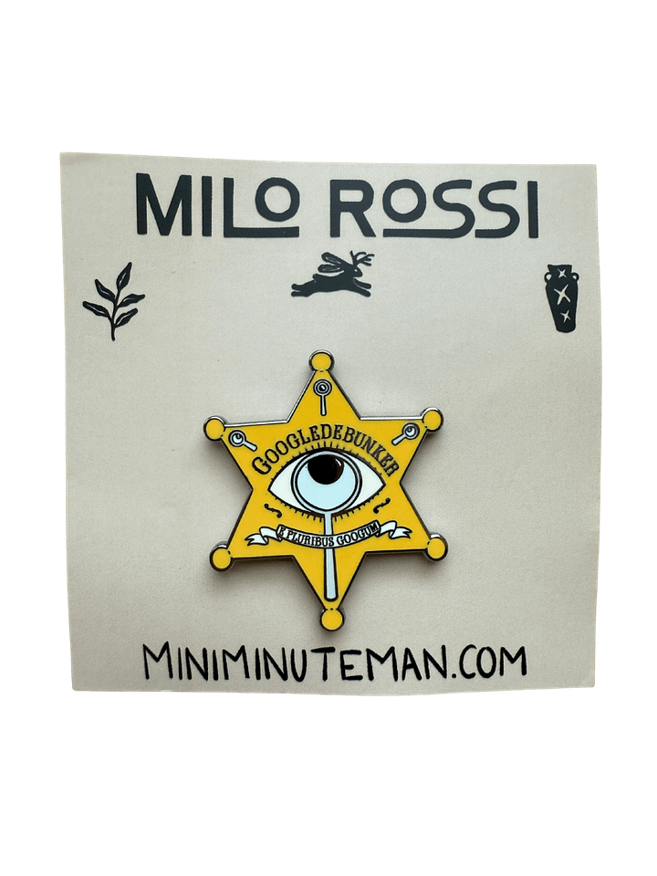 Google Debunkers 6 Pointed Sheriff Star product image (1)