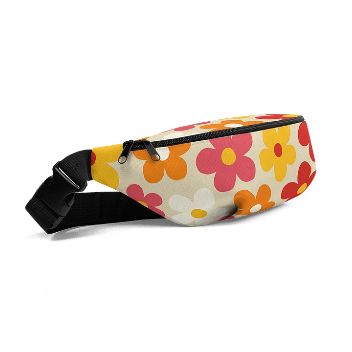 Orange County 1960's Floral Fanny Pack (Waist Bag) product image (2)