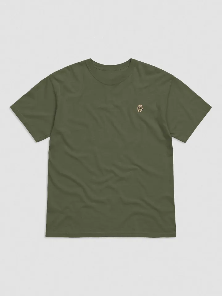 EXCLAIMING MENTALLY (L.C., lined brass) embroidered garment dyed tee product image (37)