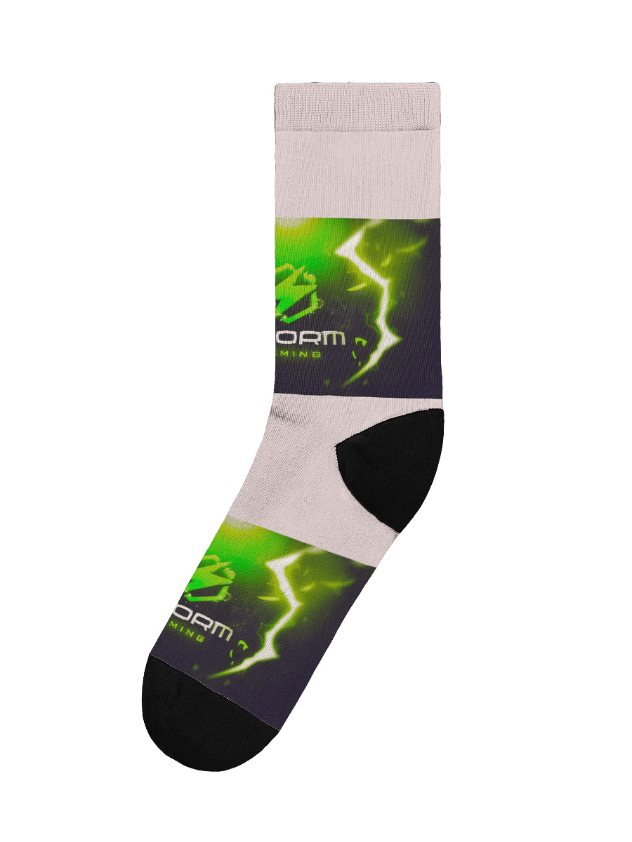 Invisible Elegance Storm Gaming Clan Crew Socks product image (1)