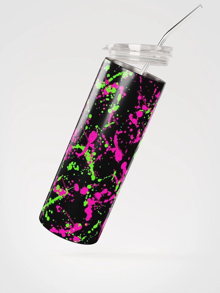 Neon Chaos Stainless Steel Tumbler product image (2)