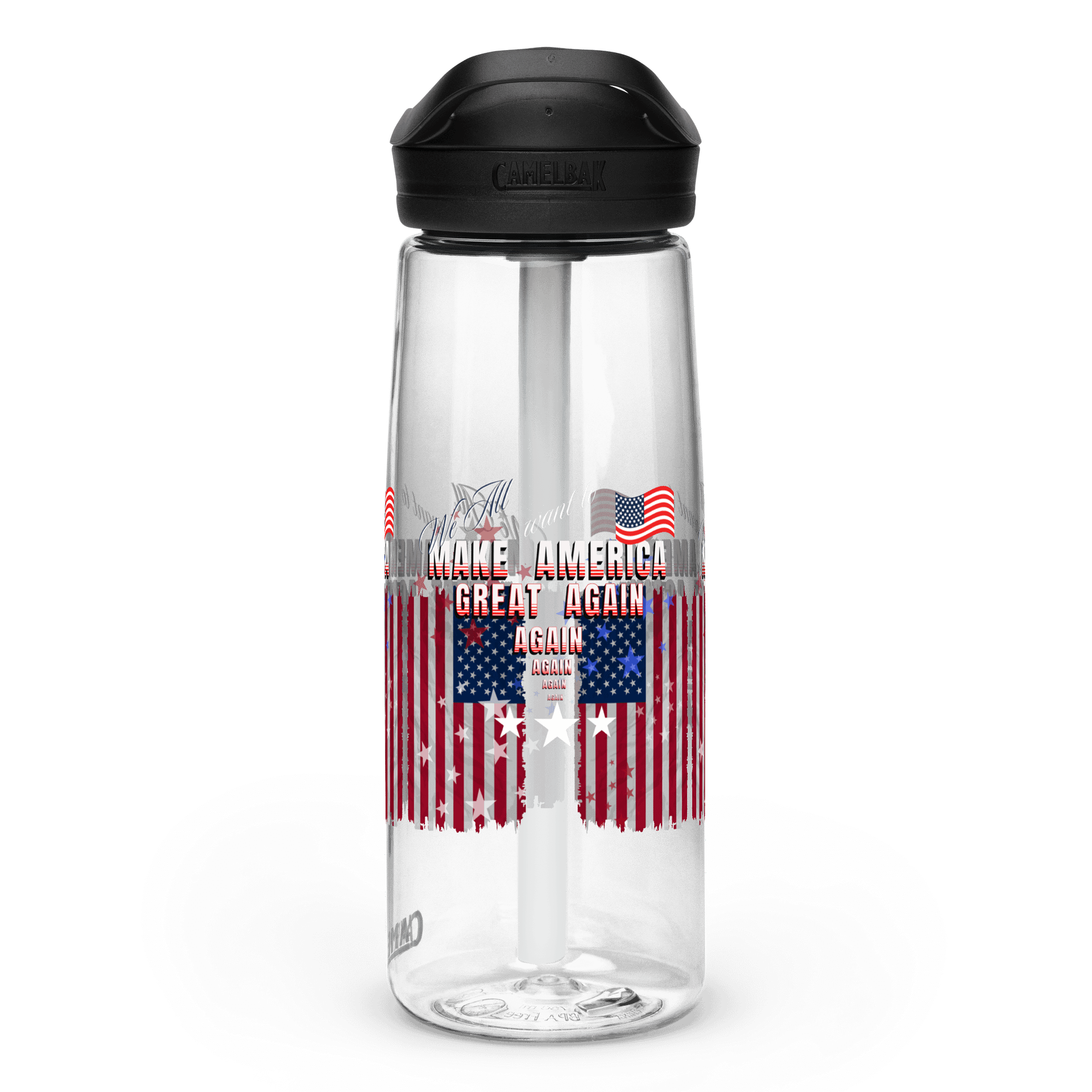 Sports Water Bottle MAGA Flag design for sportsman and woman product image (3)