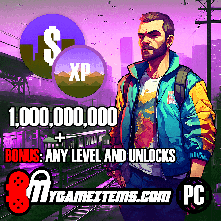 GTA Online Money $1 BILLION + XP + UNLOCKS product image (1)