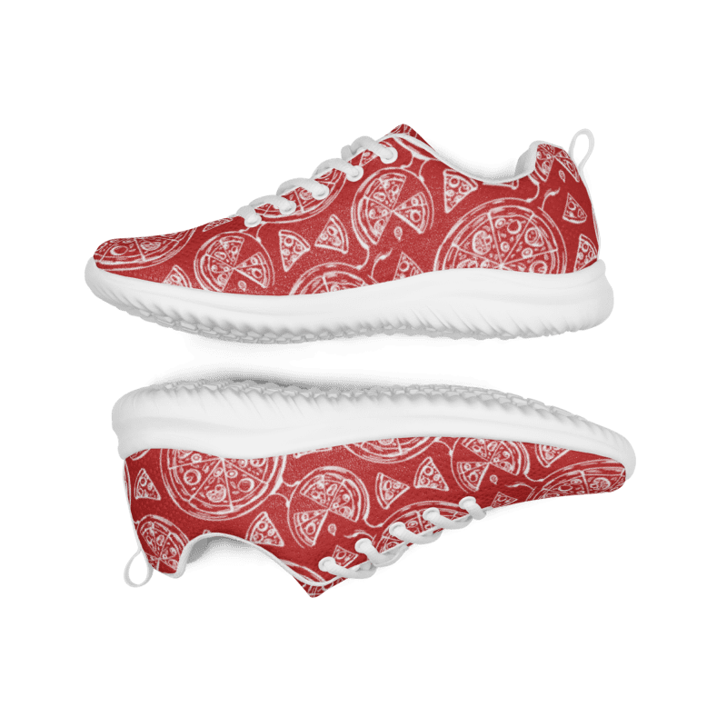 Pizza Athletic Shoes Red/White Male product image (1)