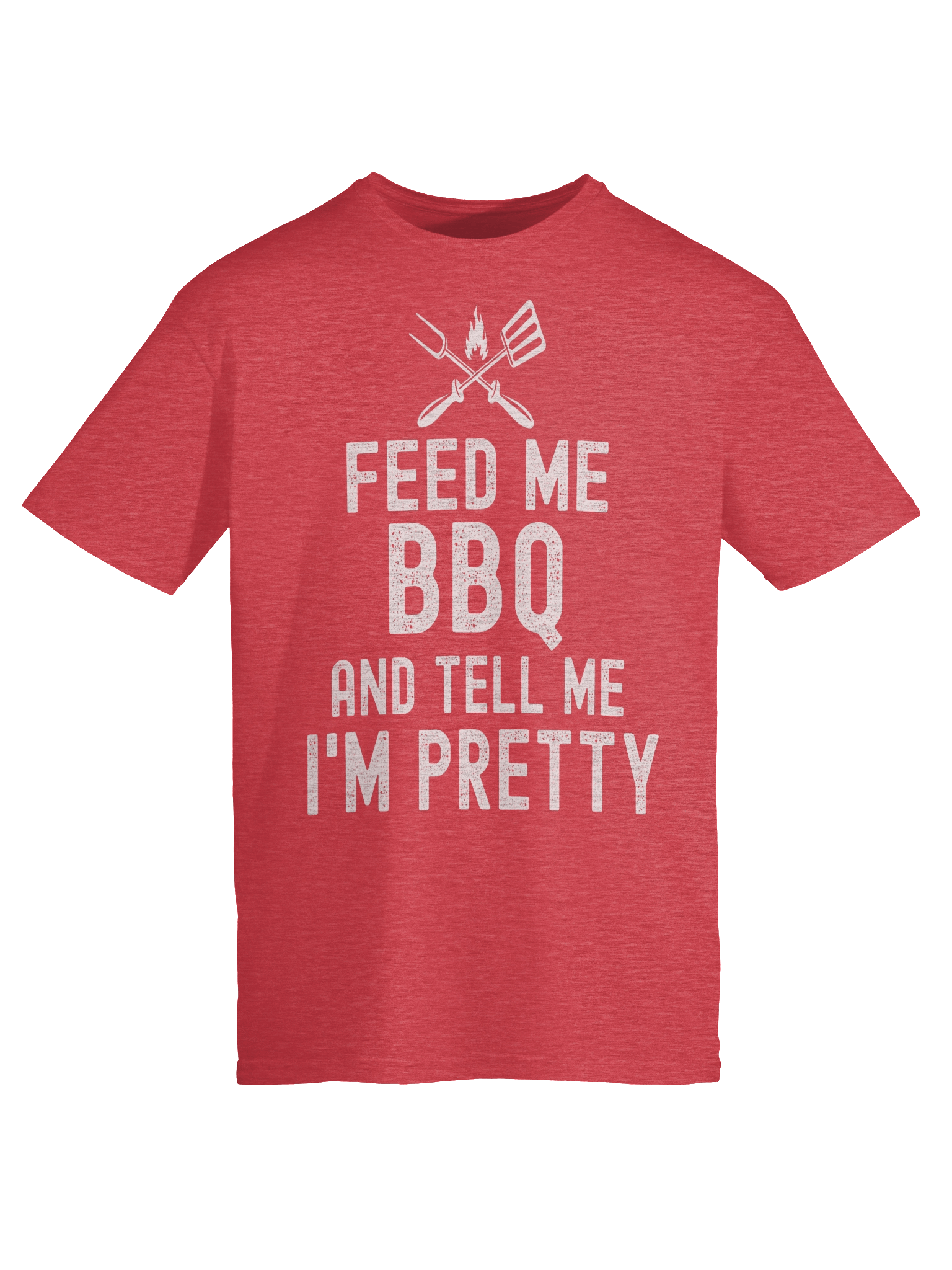 Feed Me BBQ and Tell Me I’m Pretty – Gildan Softstyle Unisex T-Shirt product image (6)