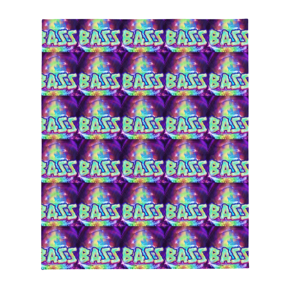 Hyper Bass Throw Blanket product image (1)