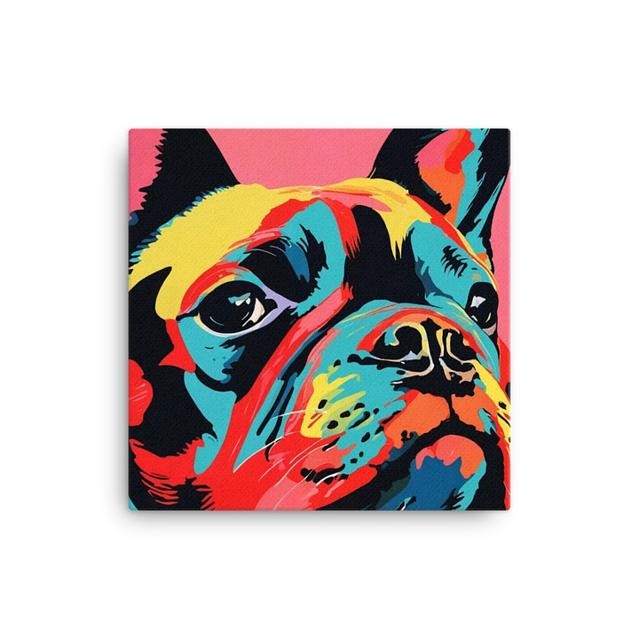 Colorful French Bulldog Wall Art #548 product image (1)