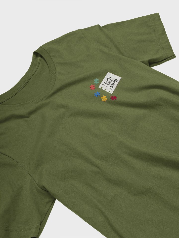 I Came. I Saw. I Sorted. Funny Puzzle Lover Gift T-Shirt product image (1)