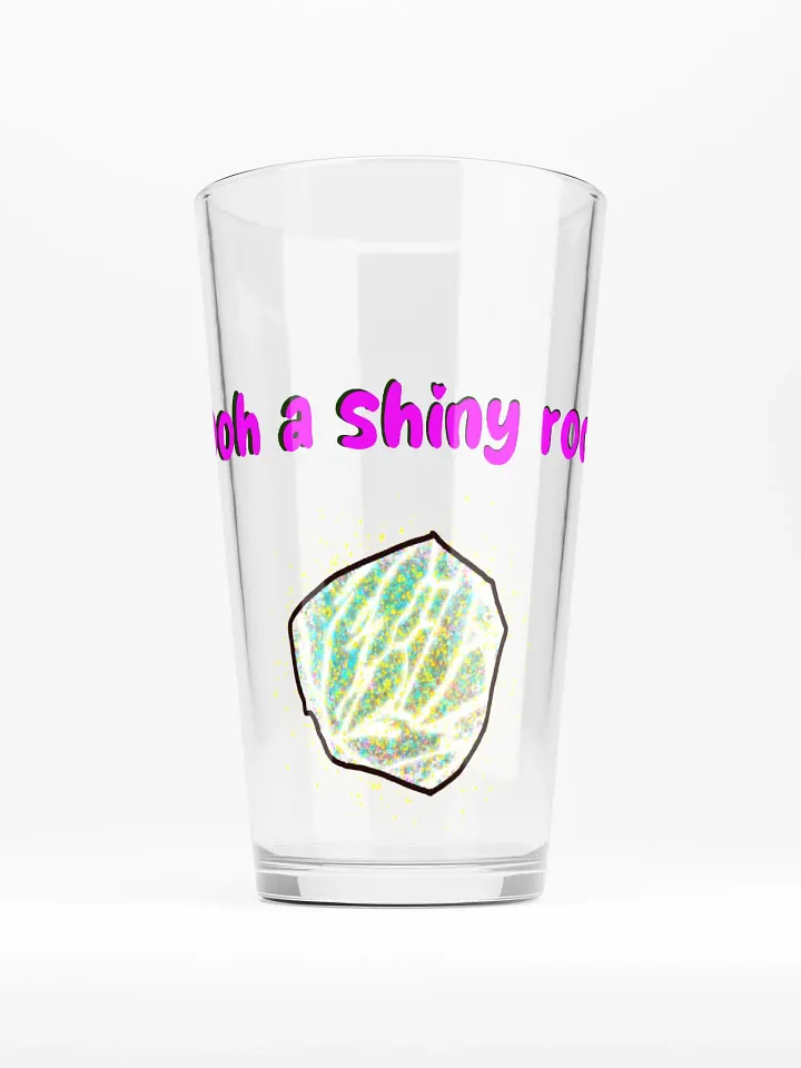 Ooh a shiny Rock Pint Glass product image (1)