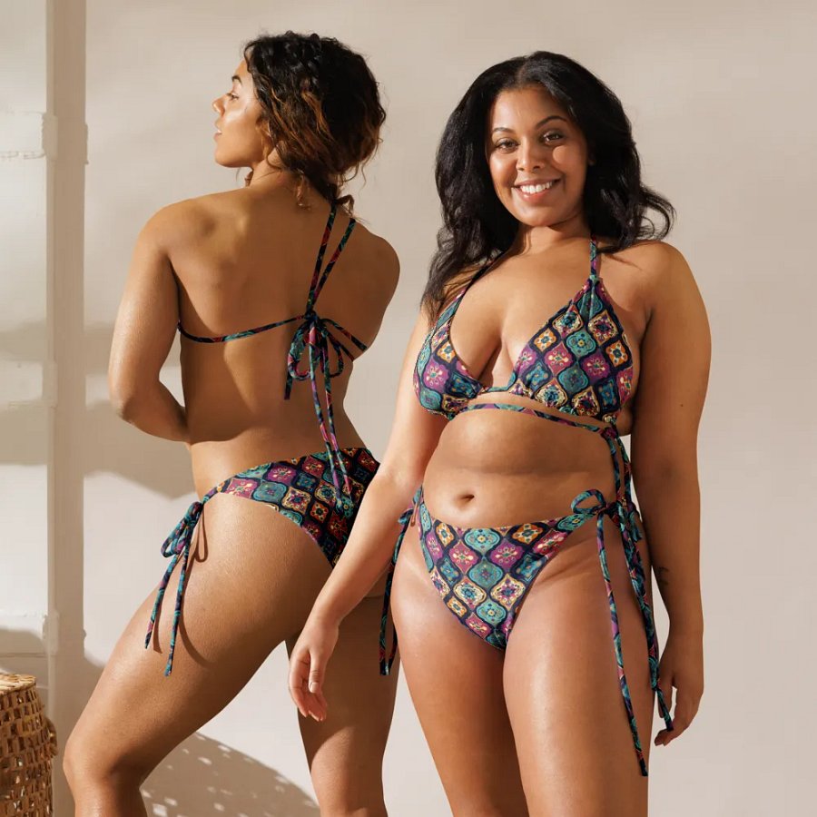 Exotic Allure String Bikini Set product image (10)