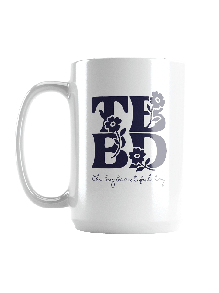 The Big Beautiful Day Floral Mug product image (1)
