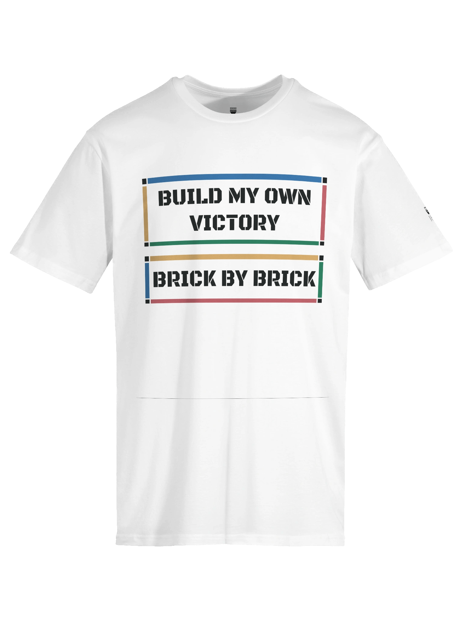 Build my Own Victory, Brick by Brick Regular Fit T-shirt product image (23)