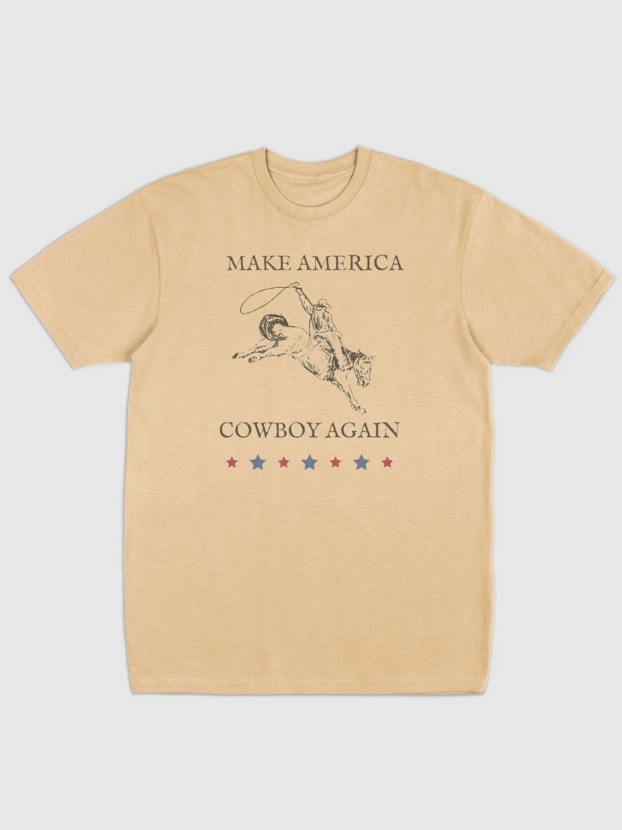 "Make America Cowboy Again" | Premium Unisex Heavyweight Tee product image (6)