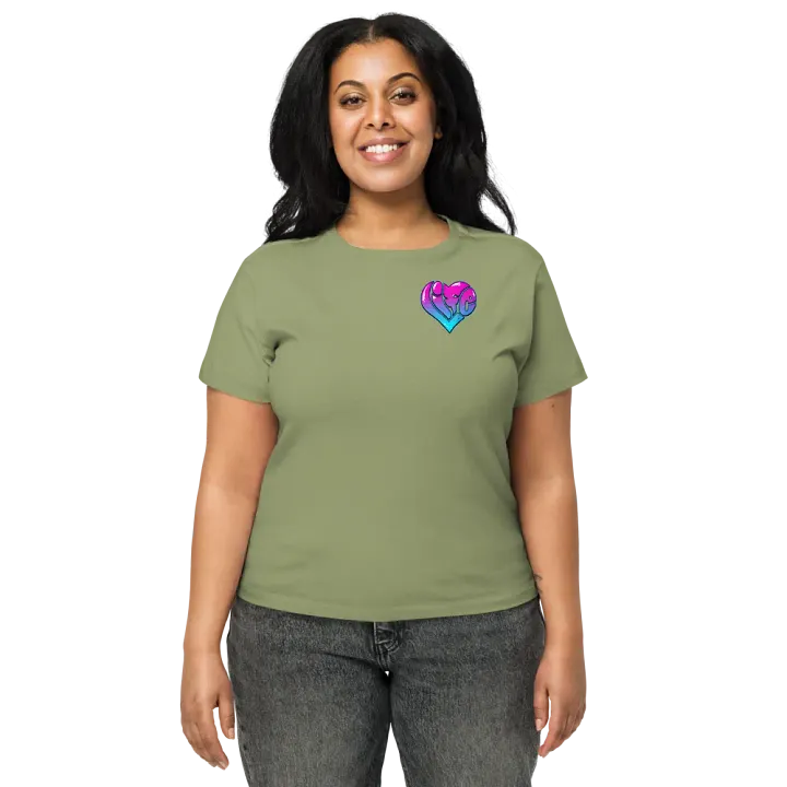 Love Life Klassik Logo Kotton Heritage Women's High-Waisted Tee product image (1)