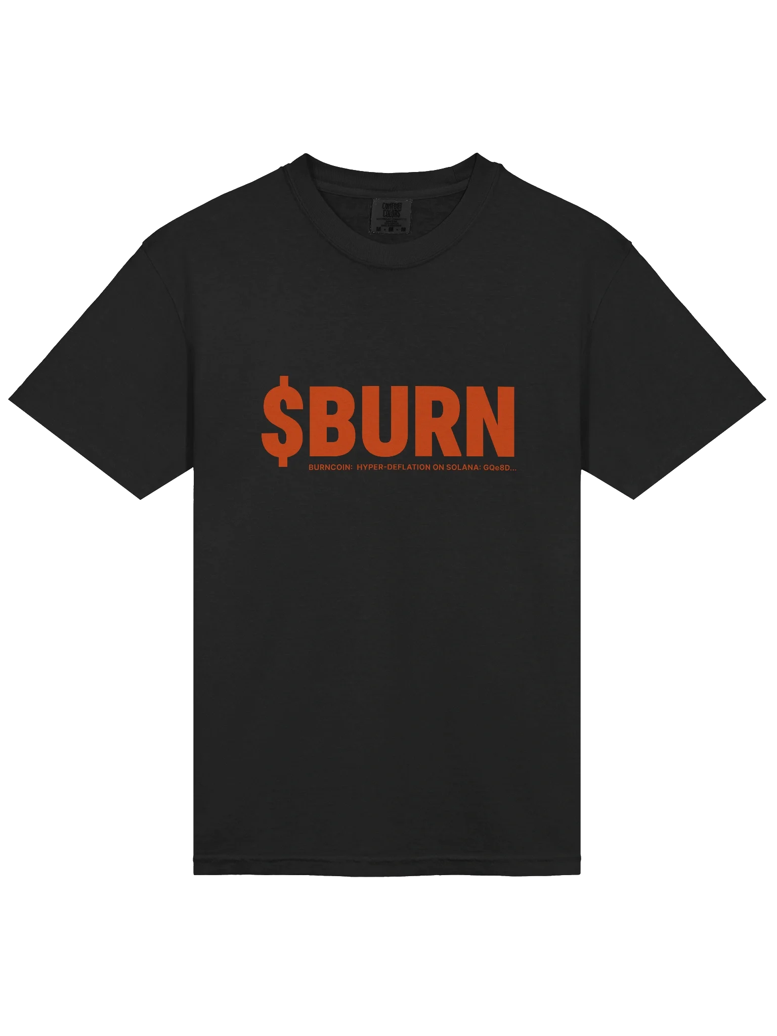 $BURN T-shirt - Red on Dark product image (5)