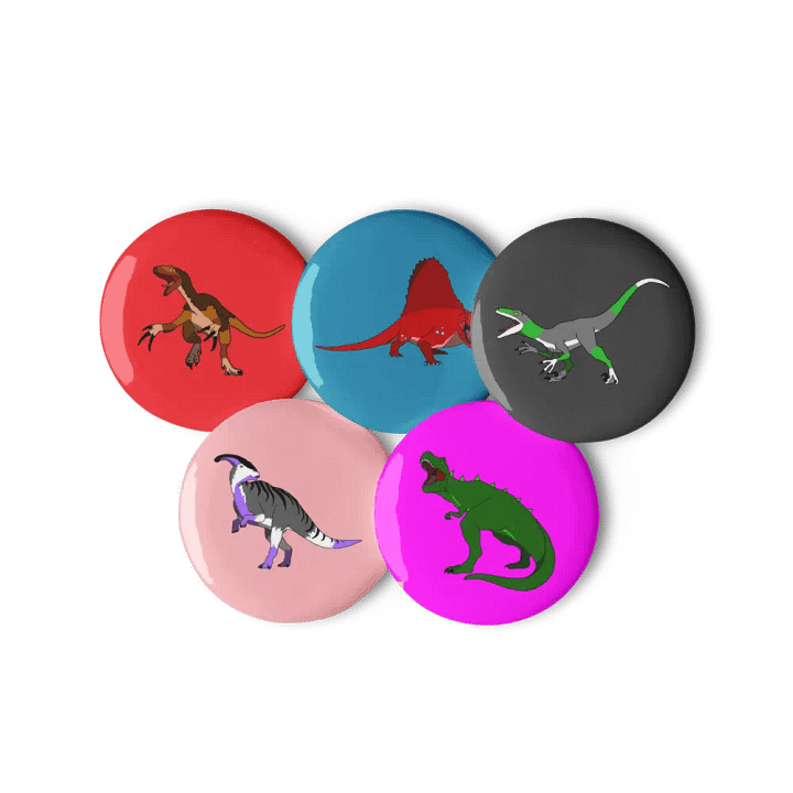 Jurassic Furry Pins (Wave 1) product image (2)