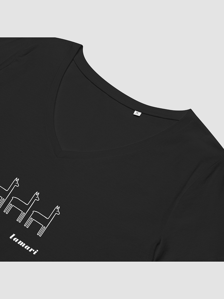 3x Lama V-Neck-Tee product image (2)