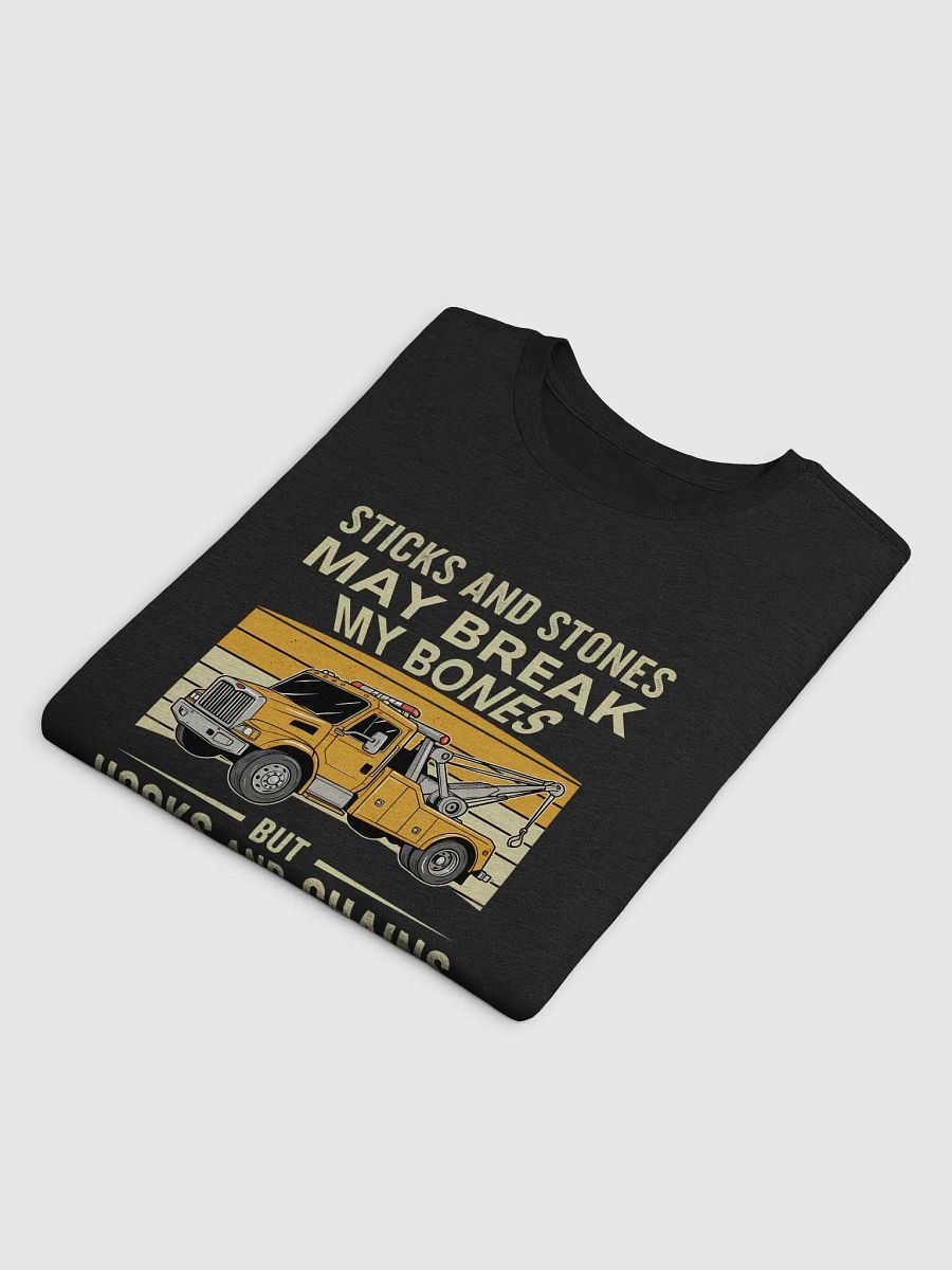Funny Tow Truck T-Shirt – Hooks and Chains Excite Me – Tow Operator Gift product image (32)