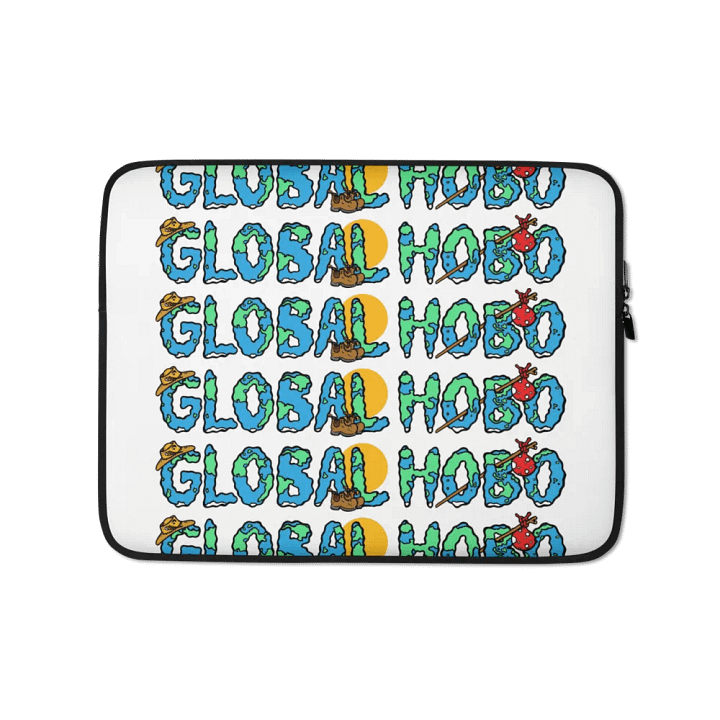 BabyHoboSlabs "Globall Hobo" Laptop Sleeve product image (1)