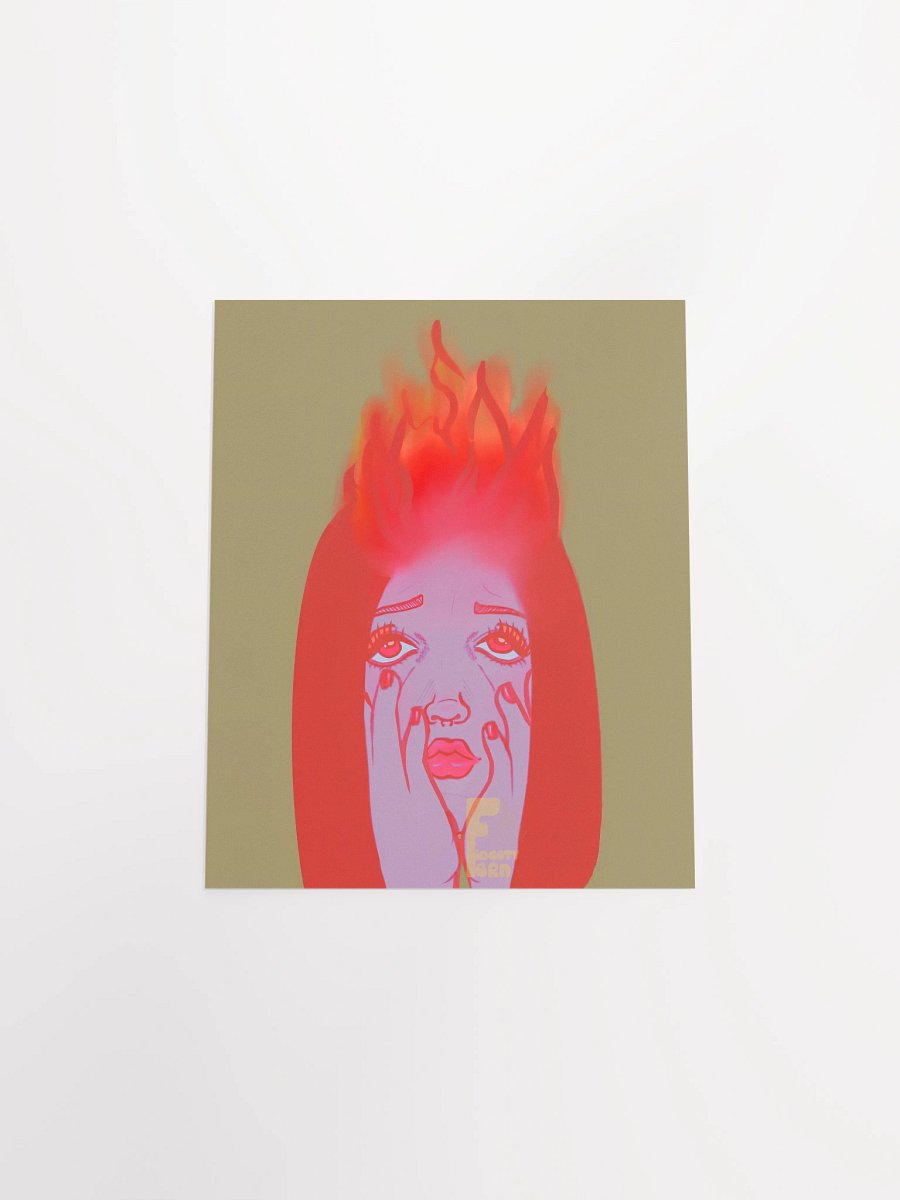 "Up in Flames" Poster Print product image (4)
