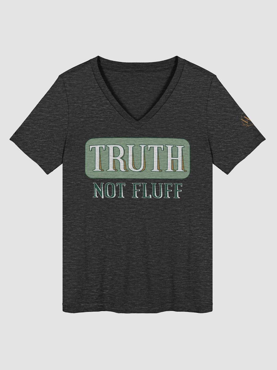 Truth Not Fluff V-Neck T-Shirt product image (1)