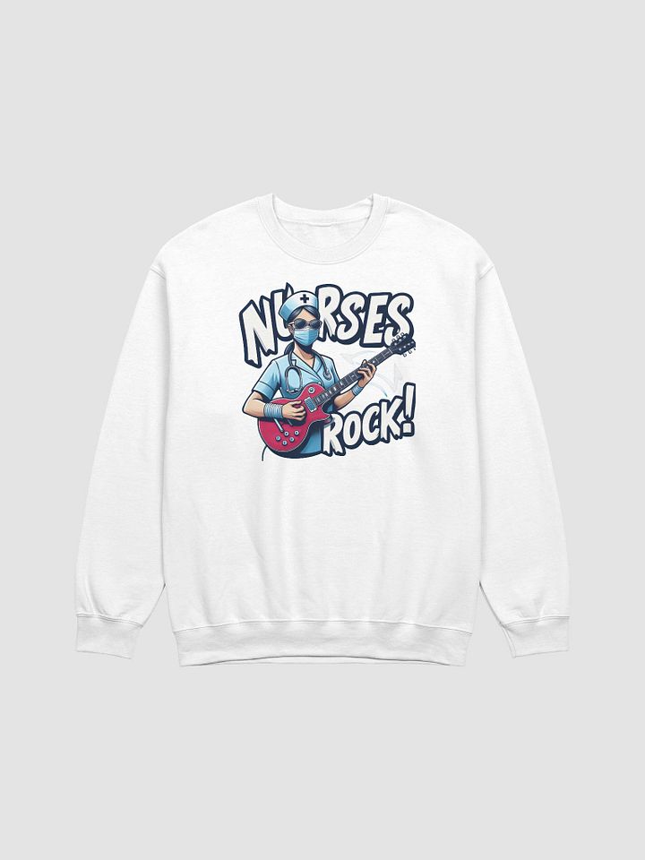 Rockin' Nurse Crewneck Sweatshirt product image (1)