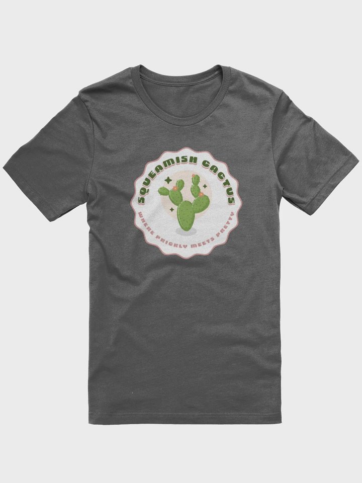 Starry Cute Cactus Logo Supersoft Tee product image (1)