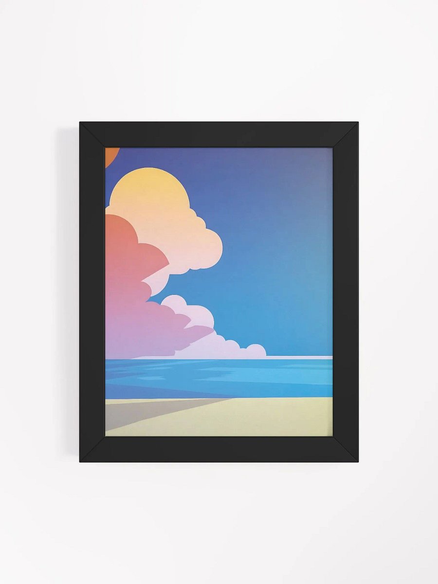 Framed Poster of Big Clouds product image (4)