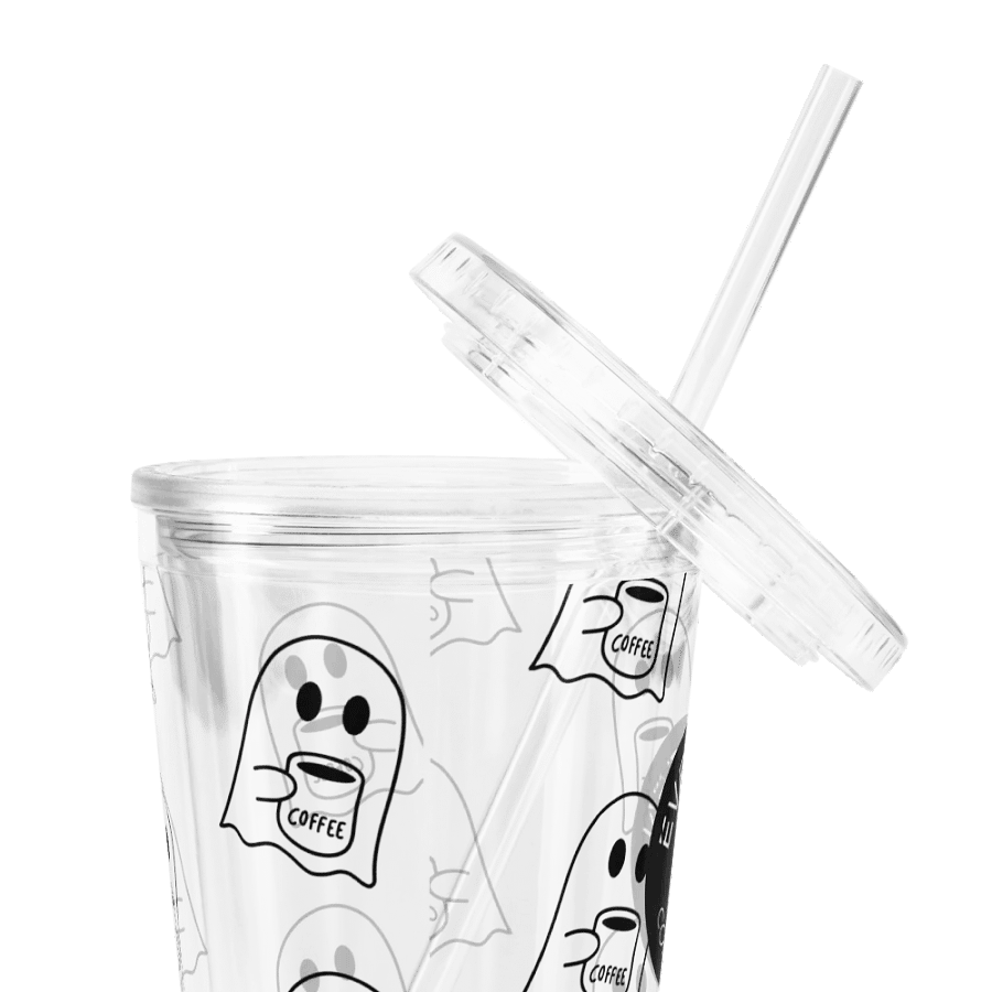 Spooky Spice | Clear Evergreen Tumbler (Black) product image (5)