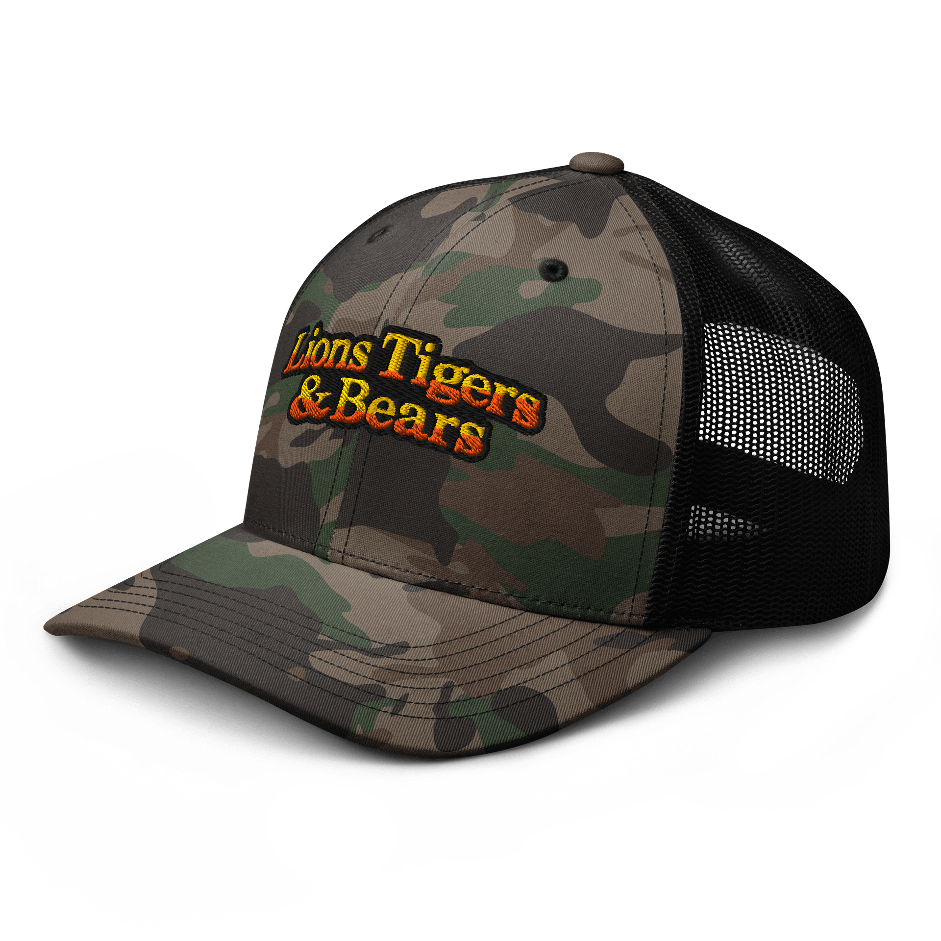 Lions Tigers & Bears Camo Hat product image (4)