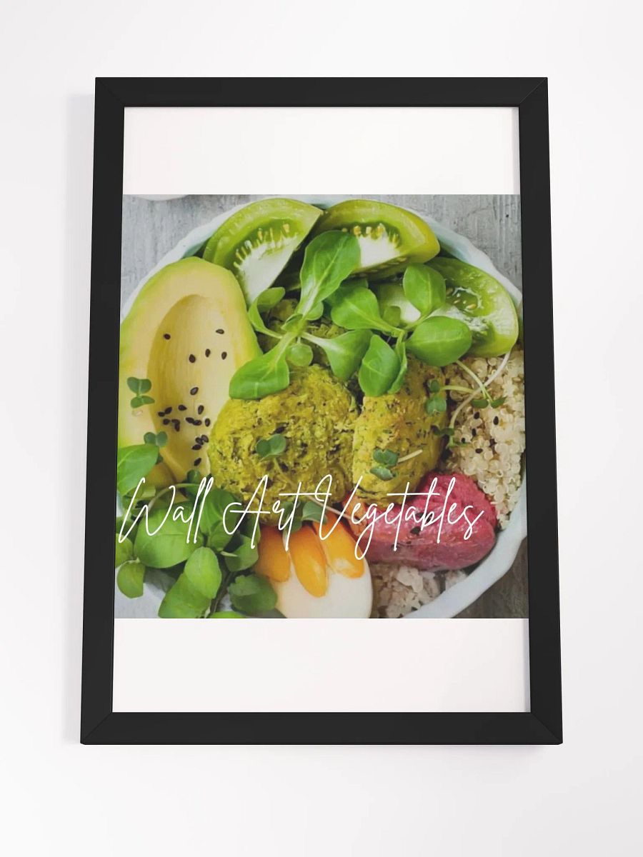 Wall Art Vegetable Framed High-Quality Matte Poster (in) product image (4)