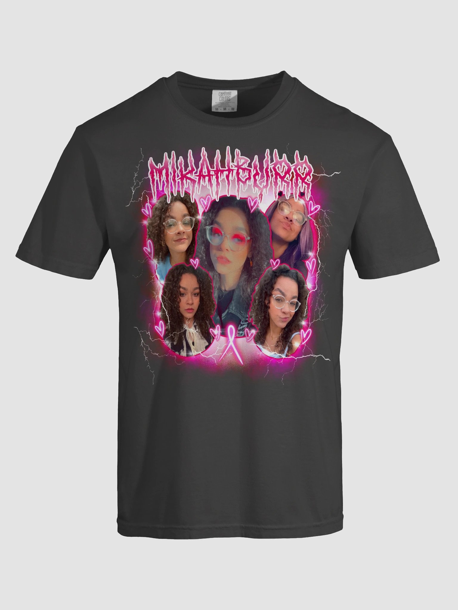 MIKAHBURR Breast Cancer Girlfriend T Style product image (52)