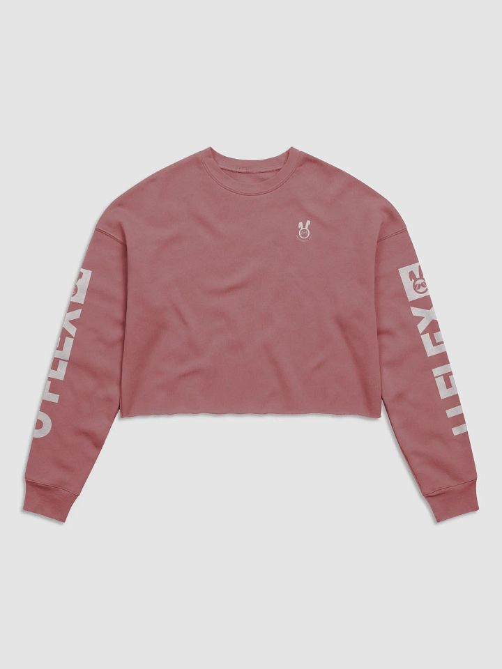 U Flex Bella Women's Fleece Crop Sweatshirt product image (1)