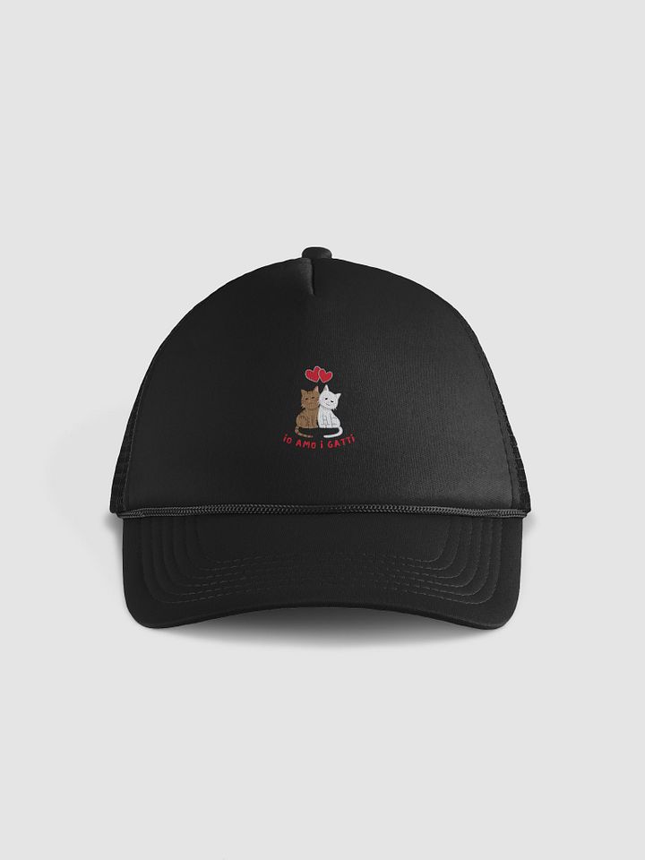 I Love Cats Italian Themed Cap product image (1)