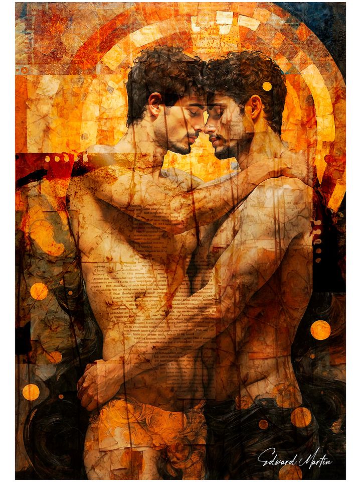 Embrace-Vibrant Poster Print product image (1)