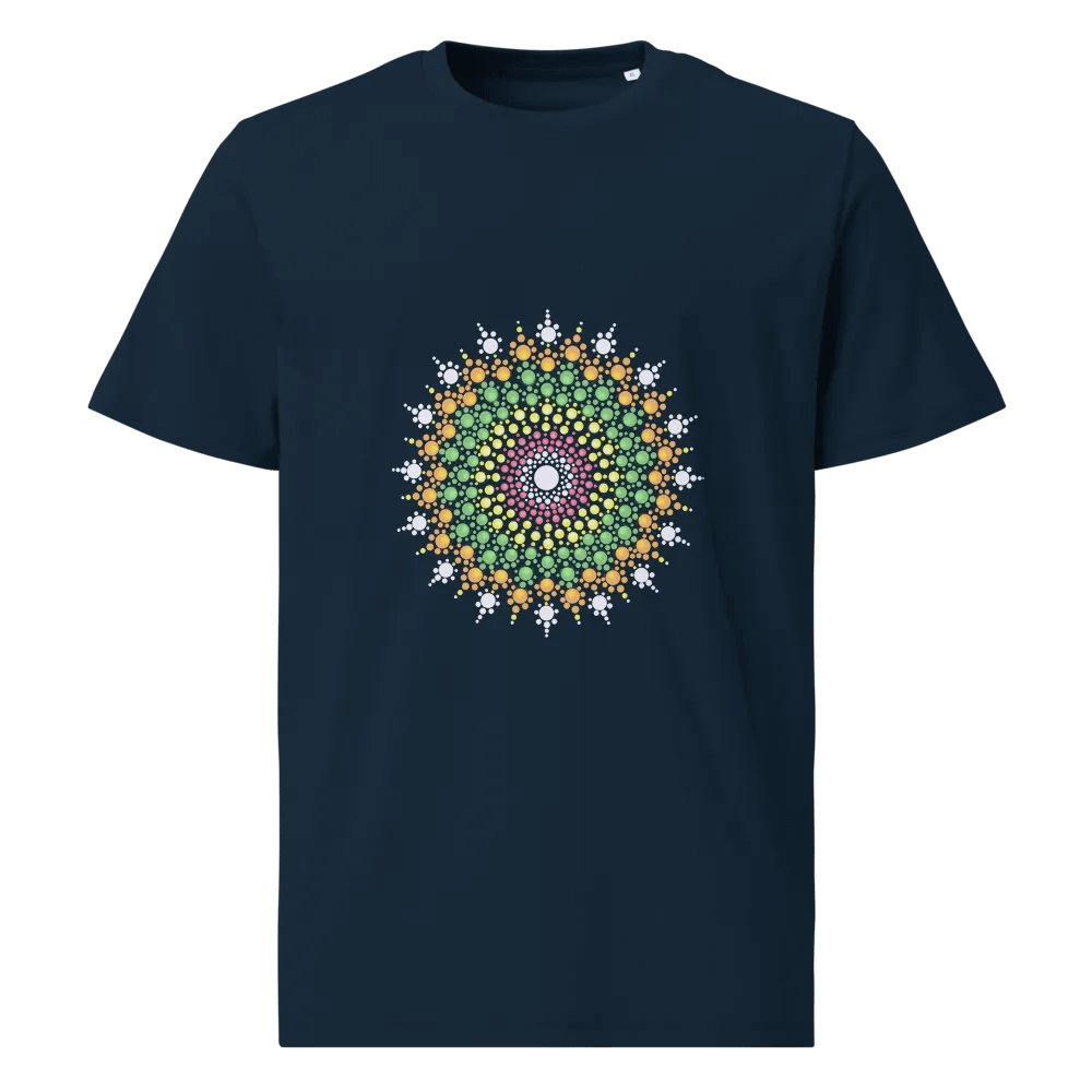 Pastel Dot Mandala Organic T-Shirt product image (1)