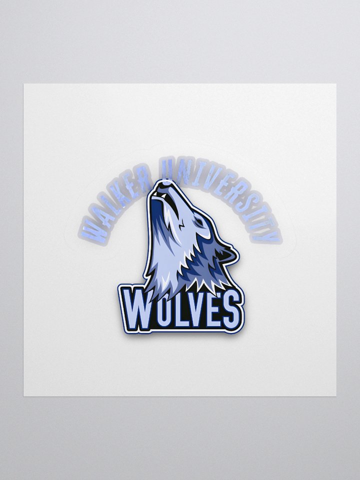 Walker University Wolves Sticker product image (2)